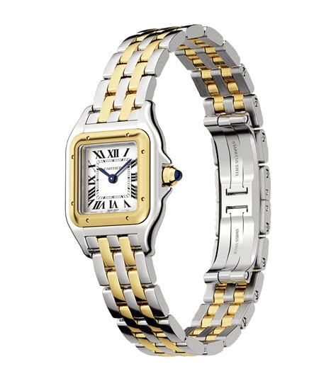 cartier panthere mini gold and steel|cartier panthere small yellow gold.